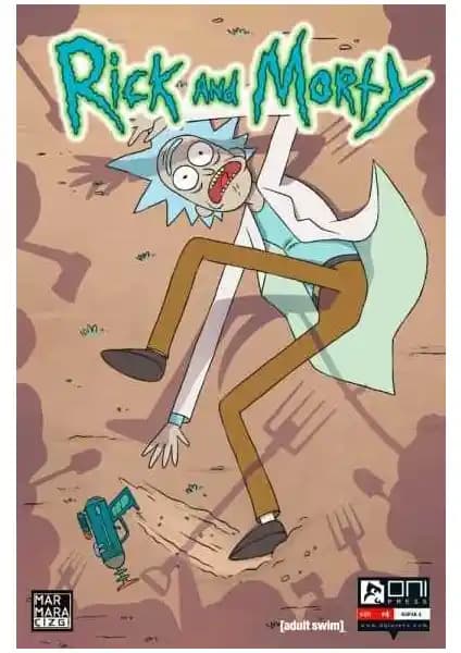 Rick and Morty Sayı 4 Kapak A Türkçe Çizgi Roman Koleksiyonu için Önemli Bir Eser
