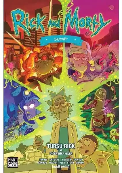 Rick And Morty Sunar Turşu Rick ve Diğer Hikayeler Çizgi Romanı İncelemesi ve Detaylar