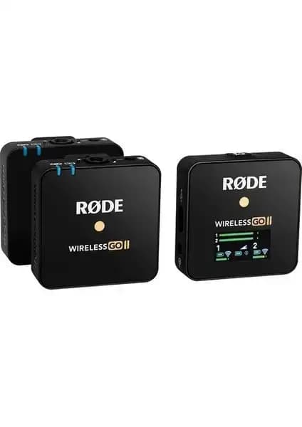 Rode Wireless GO II: Profesyonel Kablosuz Mikrofon Sistemleriyle Yüksek Kaliteli Ses Kaydı
