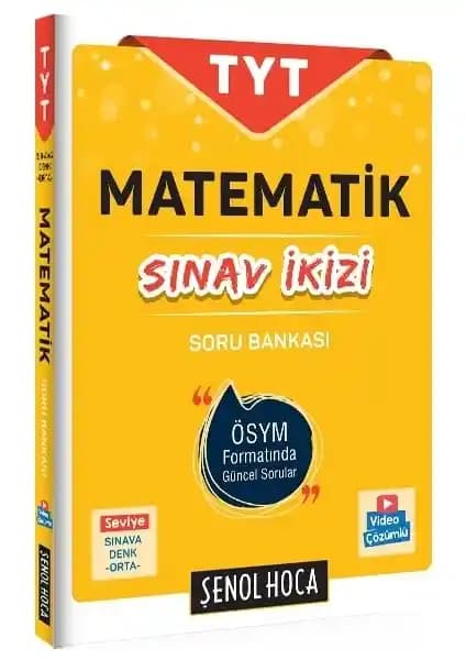 Şenol Hoca Yayınları TYT Matematik Soru Bankası Güncel Format ve Pratik Çalışma Kaynağı