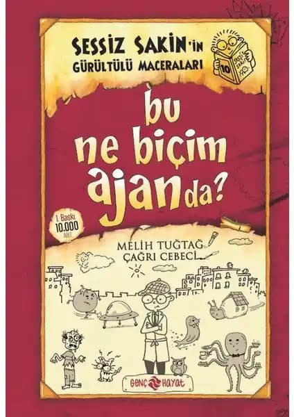 Sessiz Sakin’in Gürültülü Maceraları-10 Bu Ne Biçim Ajanda? Hikaye ve Planlamayı Bir Arada Sunan Özel Ürün
