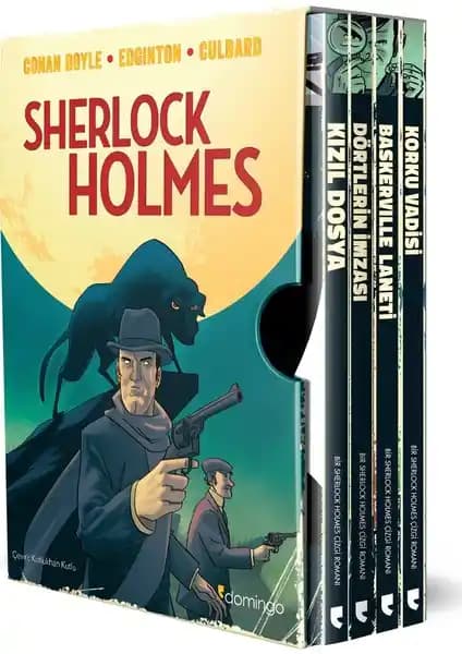 Sherlock Holmes Özel Kutulu Seti: Klasik Dedektif Hikayeleri ve Görsel Zenginlikleri