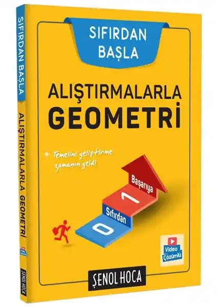 Sıfırdan Başla Alıştırmalarla Geometri Kitabı Üst Düzey Öğrenim ve Pratik İçin Uygun