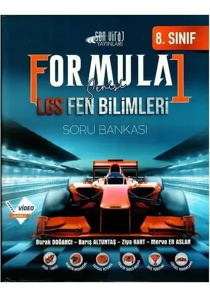 Son Viraj Yayınları 8. Sınıf LGS Fen Bilimleri Formula 1 Soru Bankası Detaylı İnceleme ve Değerlendirme