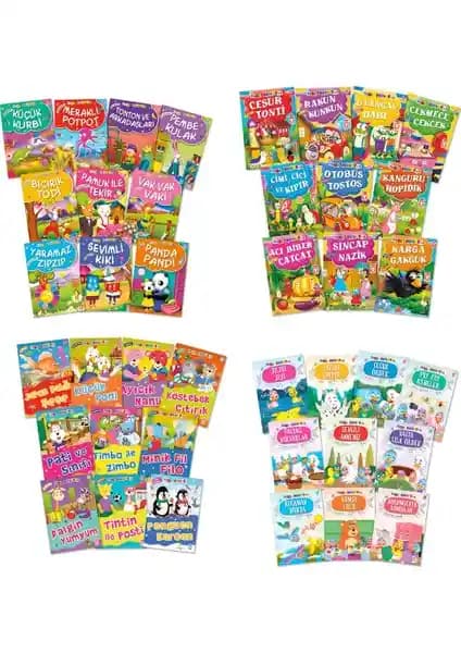 Timaş Çocuk Mini Masallar Seti 40 Kitapla Eğlenceli ve Eğitici Okuma Deneyimi