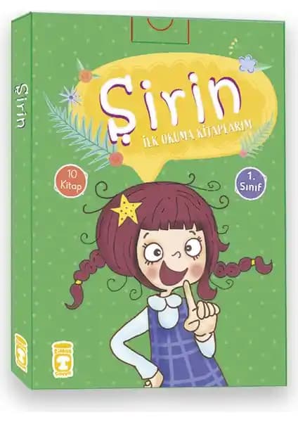 Timaş Çocuk Şirin İlk Okuma Kitaplarım Seti 10 Kitap Çocukların Okuma Alışkanlığını Geliştirir