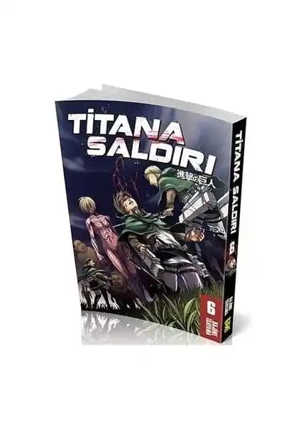Titana Saldırıları 6. Cilt: İnsanlık ve devler arasındaki mücadeleyi anlatan manga serisi