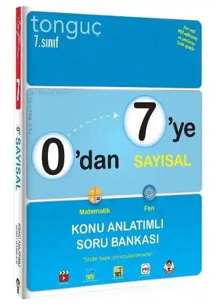 Tonguç Akademi 0'dan 7'ye Sayısal Konu Anlatımlı Soru Bankası İncelemesi