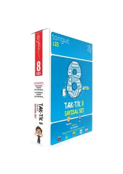 Tonguç Akademi 8. Sınıf Taktikli Sayısal Set: Sınavlara Hazırlıkta En İyi Öğrenme Kaynağı