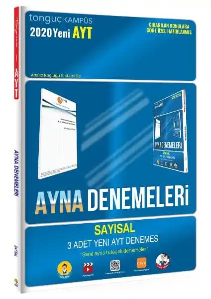 Tonguç Akademi Kampüs 2020 AYT Ayna Denemeleri ile Etkili Üniversite Sınavı Hazırlığı
