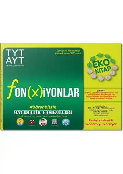 Tonguç Akademi Kampüs AYT Matematik Fasikülleri Fonksiyonlar Konusu Analizi