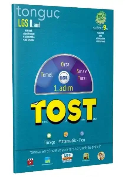 Tonguç Akademi LGS Tost 1. Adam Sınava Hazırlık Kitabı Detaylı İnceleme