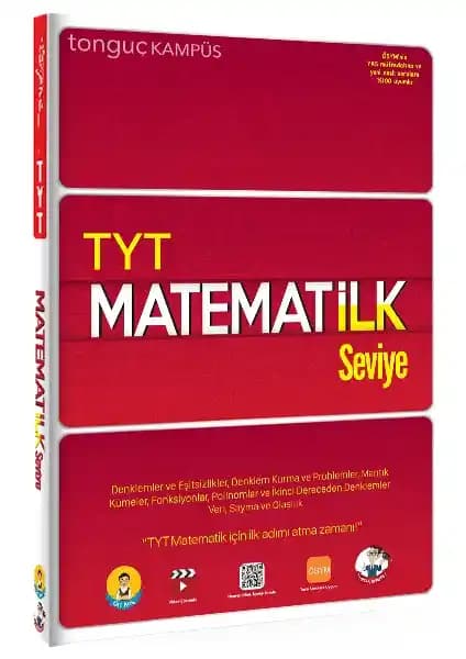 Tonguç Akademi TYT Matematik Seviye Soru Bankası ile Sınava Güçlü Bir Adım Atın