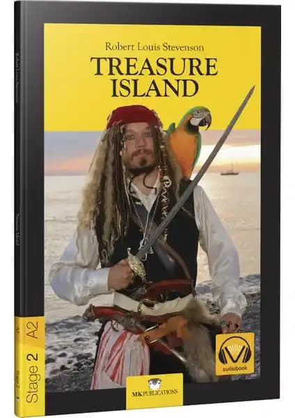 Treasure Island Stage 2 İngilizce Hikaye Kitabı - Macera ve Dil Öğrenimi İçin İdeal