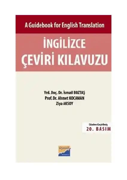 Türkçe ve İngilizce Çeviri İçin Kapsamlı Rehberlik Sunan Siyasal Kitabevi Kaynak Kitabı