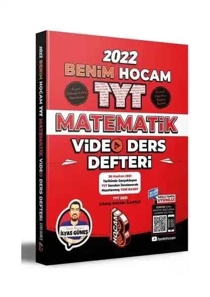 TYT 2022 Matematik Video Ders Defteri İyi Bir Çalışma Arkadaşı Oluyor