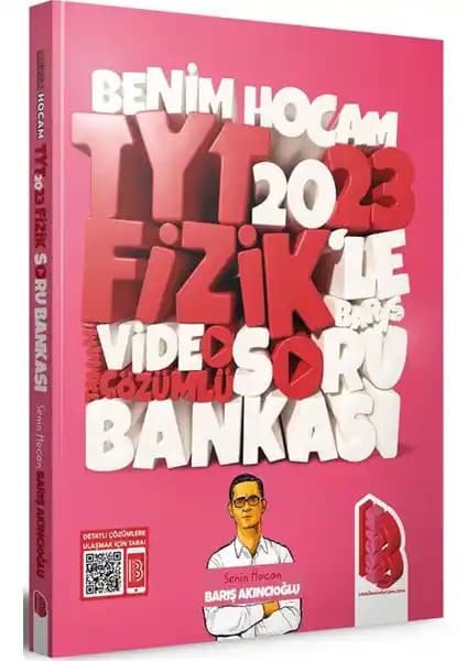 TYT 2023 Fizik Tamamı Video Çözümlü Soru Bankası - Güçlü Bir Sınav Hazırlık Kaynağı