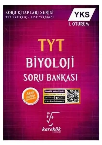 TYT Biyoloji Soru Bankası Karekök Yayıncılık ile Etkili Sınav Hazırlığı