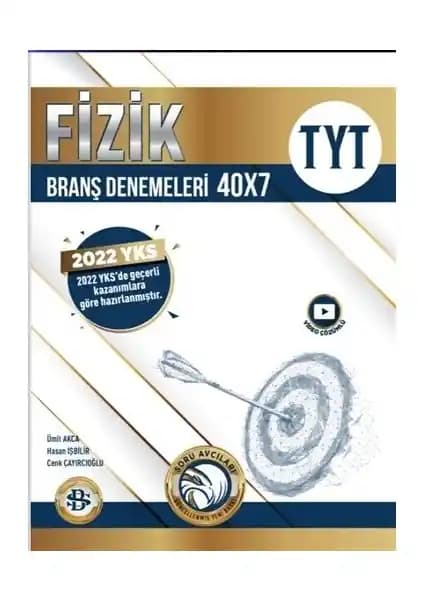 TYT Fizik 40 x 7 Branş Denemeleri: Güncel İçerik ve Pratik Çalışma Kaynağı