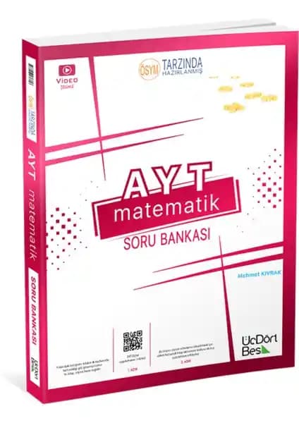 ÜçDörtBeş Yayınları 2024 AYT Matematik Soru Bankası İncelemesi ve Öğrencilere Sağladığı Avantajlar