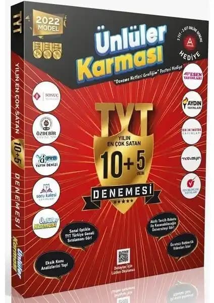 Ünlüler Karması TYT 2022 10+5 Deneme Seti ile Sınav Başarısını Artırma Yöntemleri
