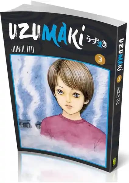 Uzumaki 3. Cilt Türkçe Korku Çizgi Romanı Sarmal Lanet ve Gizem Atmosferiyle Dolu