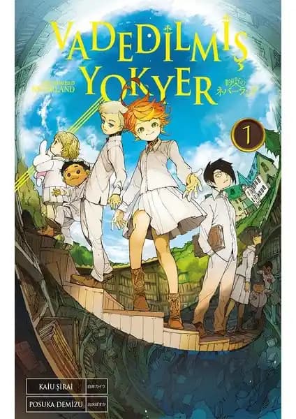 Vadedilmiş Yokyer Cilt 1 Grace Field Evi Manga Kitabı - Sürükleyici Hikaye ve Görsel Şölen