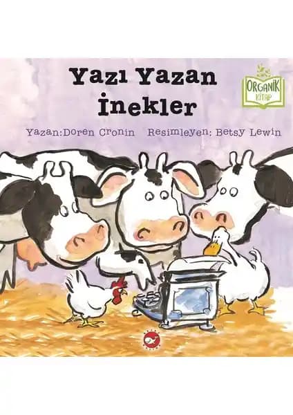 Yazı Yazan İnekler: Çocuklar İçin Eğlenceli ve Dayanıklı Hikaye Kitabı