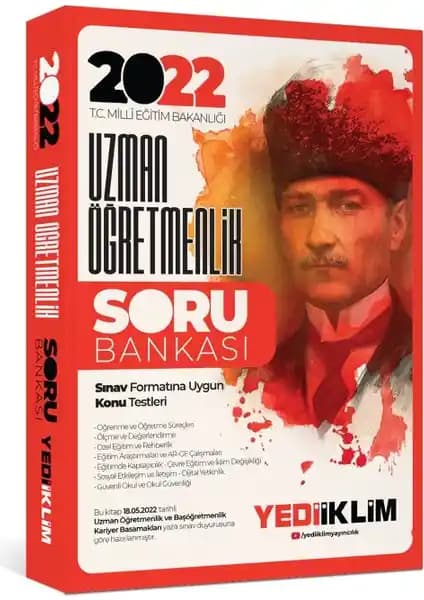 Yediiklim Yayınları Öğretmenlik Kariyer Basamakları Uzman Öğretmenlik Soru Bankası İncelemesi