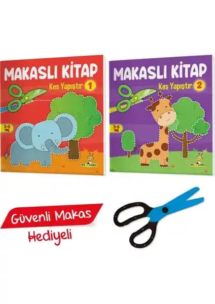 Yükselen Zeka Kes Yapıştır Makaslı Set: Çocuklar İçin Eğlenceli ve Öğretici Bir Eğitim Aracı