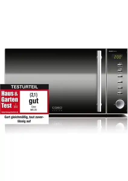 Caso MG20 Mikrodalga Fırın: Çok Yönlü ve Şık Mutfak Arkadaşı