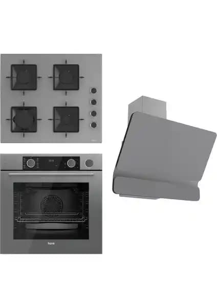 Ferre Steamart SS Serisi Gri Set: Modern ve Sağlıklı Mutfaklar İçin Yenilikçi Çözümler