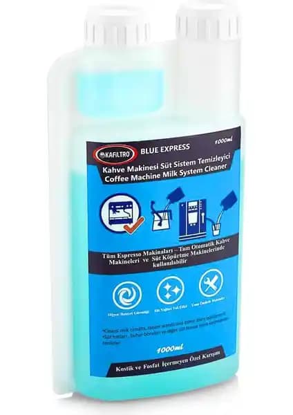 Kafiltro Blue Kahve Makinesi Süt Hatları Temizleyicisi Güçlü Temizlik ve Güvenlik Sağlar