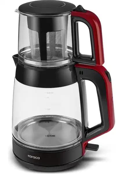 Karaca Glass Tea XL Cam Çay Makinesi: Şık ve Çok Fonksiyonlu Büyük Kapasiteli Demleme Cihazı