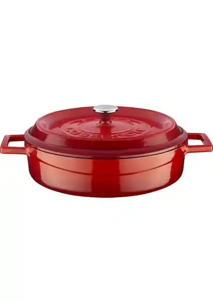 Lava Döküm Çok Amaçlı Yayvan Tencere Trendy Serisi ile Mutfakta Yenilikçi Çözüm