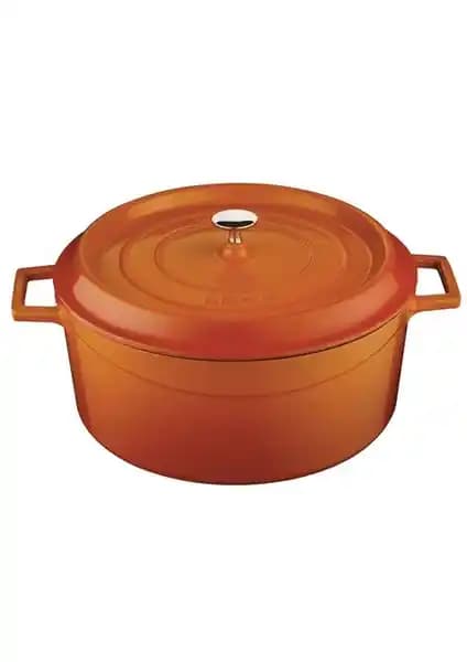 Lava Yuvarlak Tencere 28 cm genişlikte dayanıklı ve estetik mutfak gereci