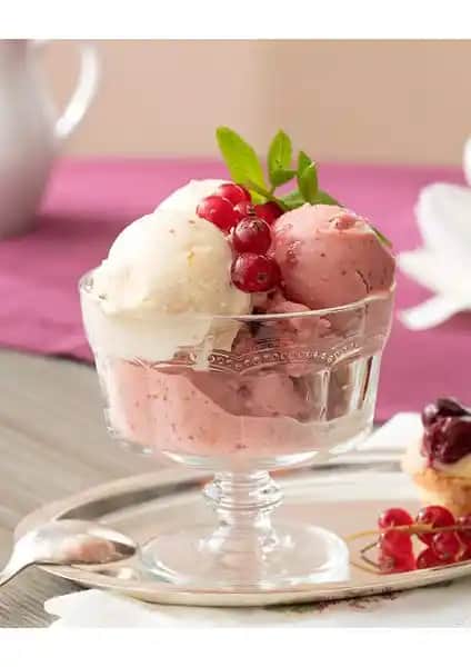 Madame Coco Perline 4'lü Dondurma Kasesi Seti: Şık ve Dayanıklı Cam Kase Tasarımı