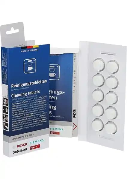 Siemens Kahve Espresso Makineleri İçin Temizlik Tabletleriyle Uzun Ömür ve Yüksek Performans