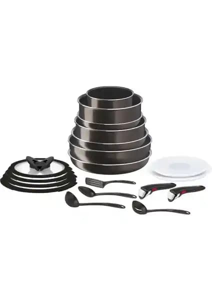 Tefal L15099 Ingenio Titanyum 2X 19 Parça Mutfak Seti Dayanıklı ve Çok Fonksiyonlu Tasarım
