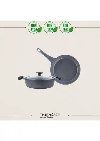 Thermoad Graneu Serisi Tencere Seti: Modern ve Dayanıklı Mutfak Gereçleri
