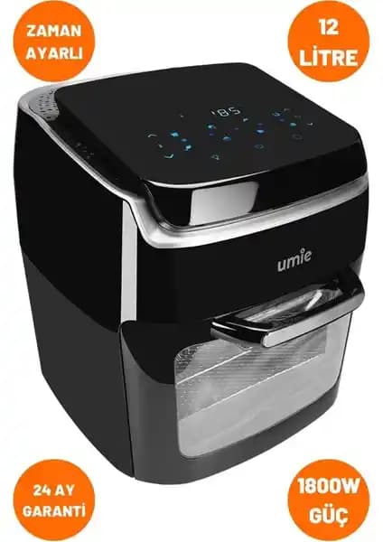 Umie AF12 Advanced Pro XXL 12L Siyah Dijital Fırın Özellikleri ve Kullanıcı Yorumları