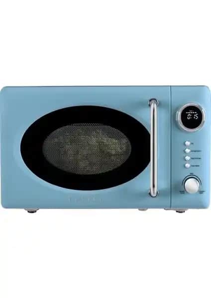 Vestel MD 20 YD Retro Düş Mavisi Mikrodalga Fırın: Estetik ve İşlevsellik Bir Arada