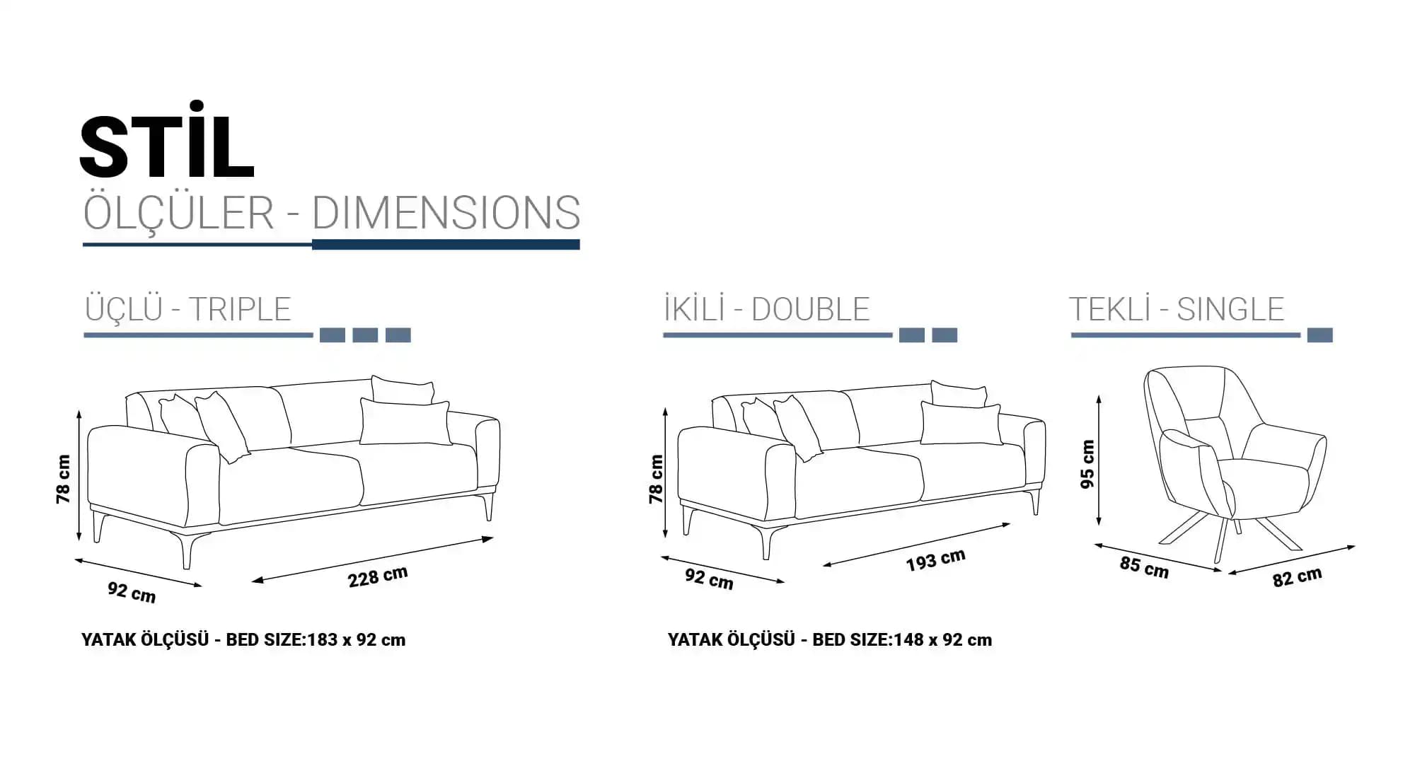 2'li Koltuk Ölçüleri ve Dekorasyonda Doğru Mobilya Seçiminin Önemi
