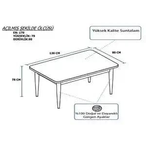 4 Kişilik Masa Ölçüleri ve Mekan Düzenlemesinde Standartlar ve Önemli Noktalar
