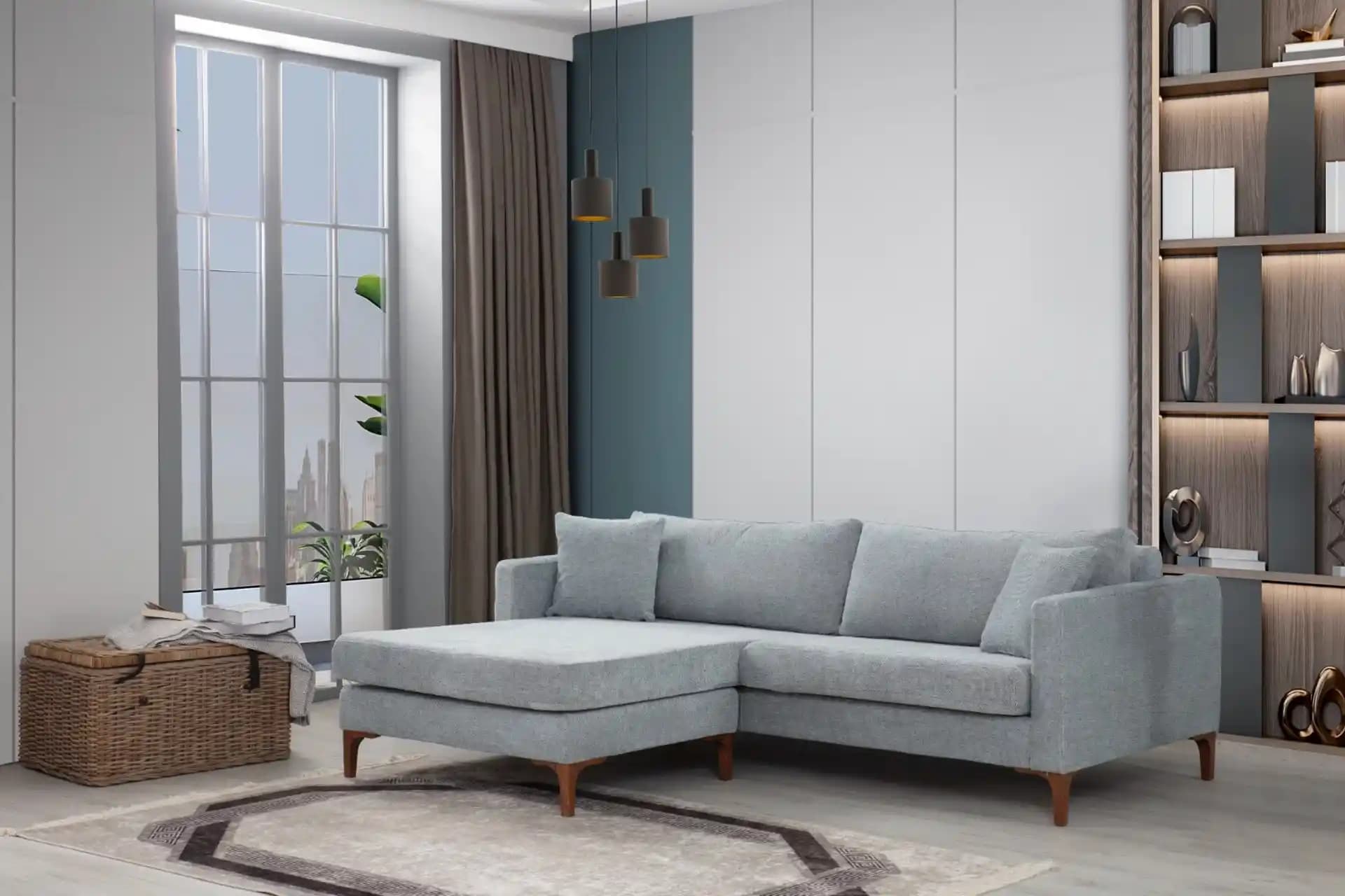 Buz Mavisi Koltuklar: Dekorasyonda Ferah ve Modern Renk Uyumu