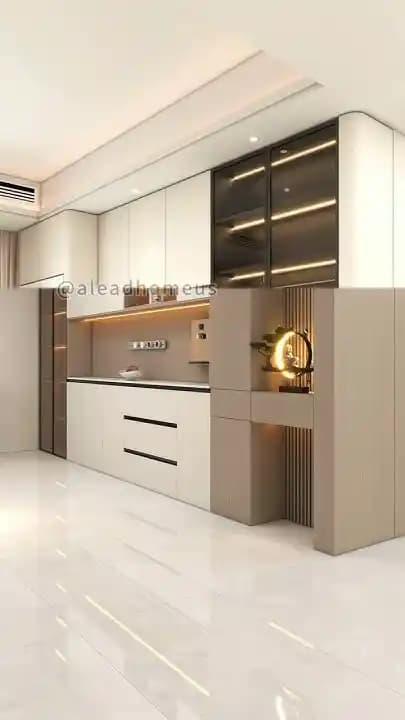 Çift Taraflı Mutfak Dolabı: Fonksiyonellik ve Estetik Tasarımın Dengesi