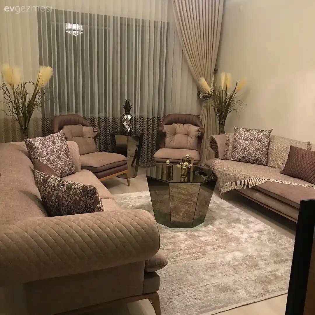 Vizon Rengi Salon Dekorasyonu: Sıcak ve Nötr Tonlarla Estetik Mekanlar Yaratma