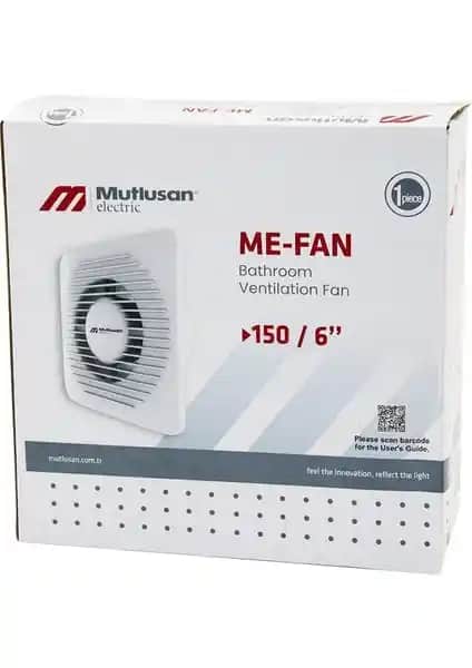 Banyo ve Tuvaletler İçin Yüksek Performanslı Havalandırma Aspiratörü