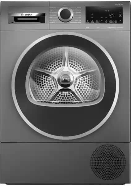 Bosch Serie 6 Isı Pompalı Kurutma Makinesi 9 kg enerji tasarrufu sağlayan modern tasarım