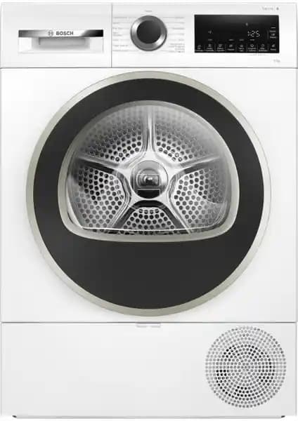 Bosch WQA24201TR 9 kg Beyaz Kurutma Makinesi: Yüksek Performans ve Enerji Tasarrufu